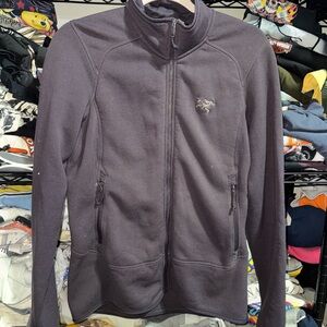 Arc’teryx Womens Light Zip Up Dark Purple Kyanite Jacket Size Medium